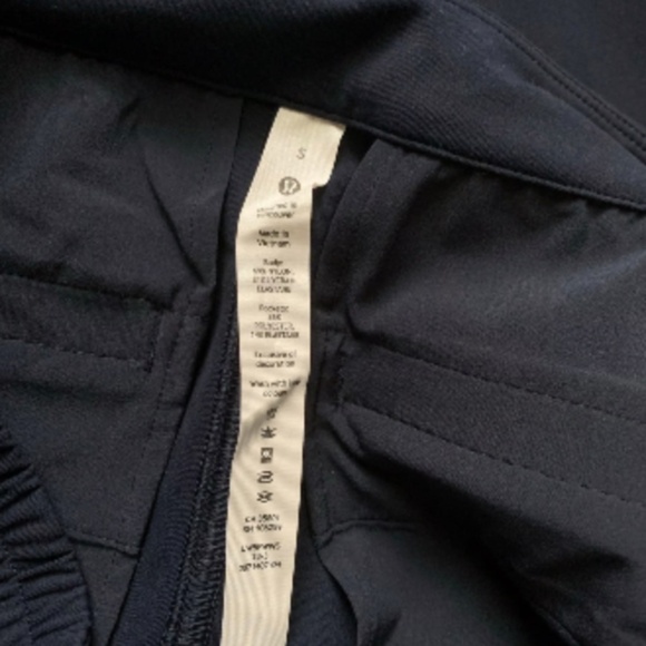 NWT Lululemon Straight-Leg Mid-Rise Luxtreme Pant Navy Blue - Picture 9 of 11